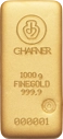 1.000 g C.HAFNER Feingoldbarren gegossen