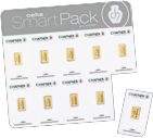 10 x 1 g ceha SmartPack Feingoldbarren