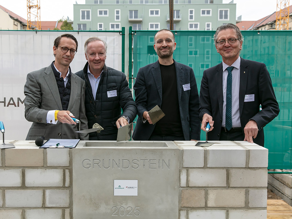 Grundsteinlegung Berlin - Charlottenburg