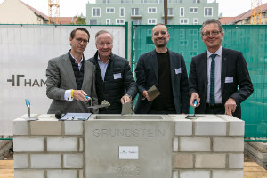 Feierliche Grundsteinlegung in Berlin-Charlottenburg